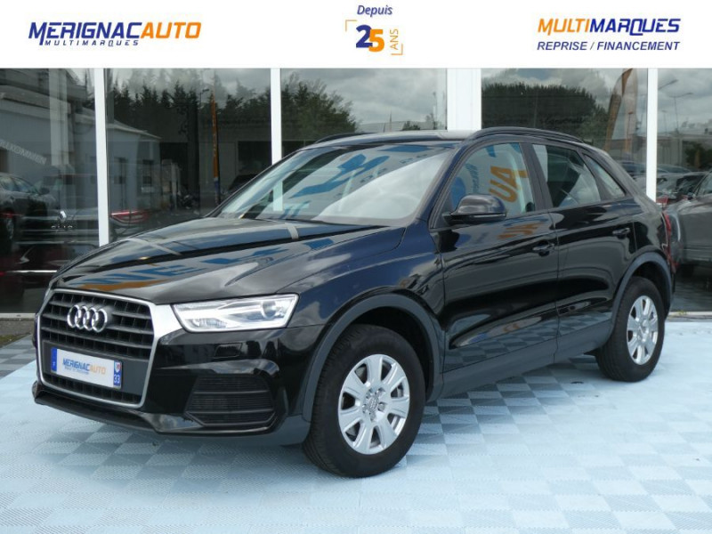 Audi Q3 II 1.4 TFSI 125 BV6 GPS Xénon ESSENCE NOIR Occasion à vendre
