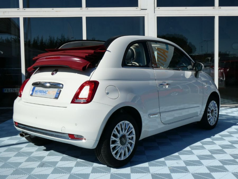 Photo 3 de l'offre de FIAT 500 C 1.2 69 LOUNGE Options 1ère Main à 13250€ chez Mérignac auto