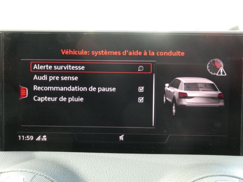 Photo 23 de l'offre de AUDI Q2 New 35 TFSI 150 BVM6 GPS Full COCKPIT JA18 Induction 1ère Main à 30890€ chez Mérignac auto