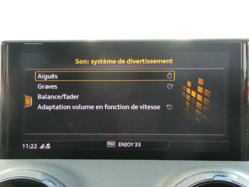 Photo 25 de l'offre de AUDI Q2 1.4 TFSI 150 BV6 SPORT GPS Cockpit LED Camera 1ère Main à 24490€ chez Mérignac auto