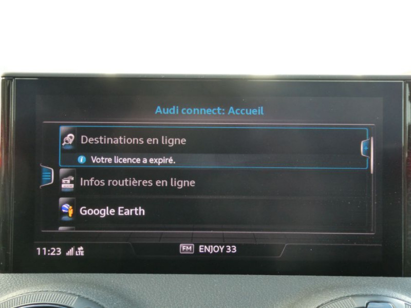 Photo 29 de l'offre de AUDI Q2 1.4 TFSI 150 BV6 SPORT GPS Cockpit LED Camera 1ère Main à 24490€ chez Mérignac auto