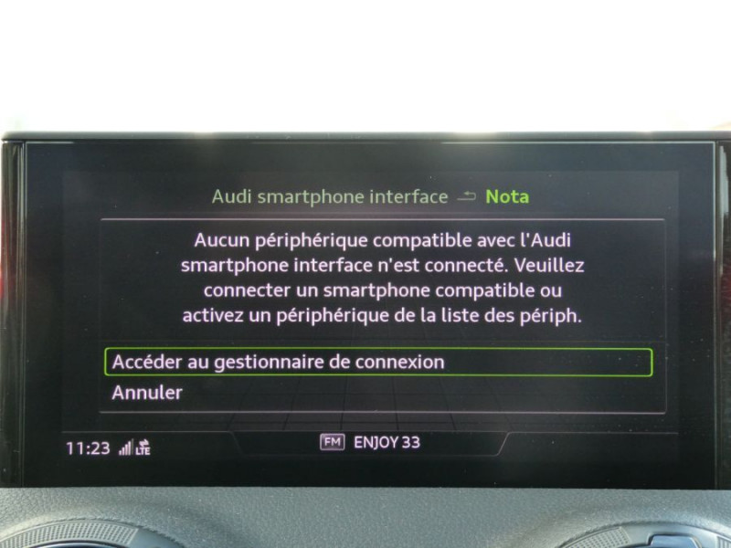 Photo 28 de l'offre de AUDI Q2 1.4 TFSI 150 BV6 SPORT GPS Cockpit LED Camera 1ère Main à 24490€ chez Mérignac auto