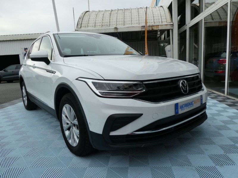 Photo 7 de l'offre de VOLKSWAGEN TIGUAN II (2) 1.5 TSI 130 BVM6 ADVANCE CarPlay ACC Radars à 30990€ chez Mérignac auto