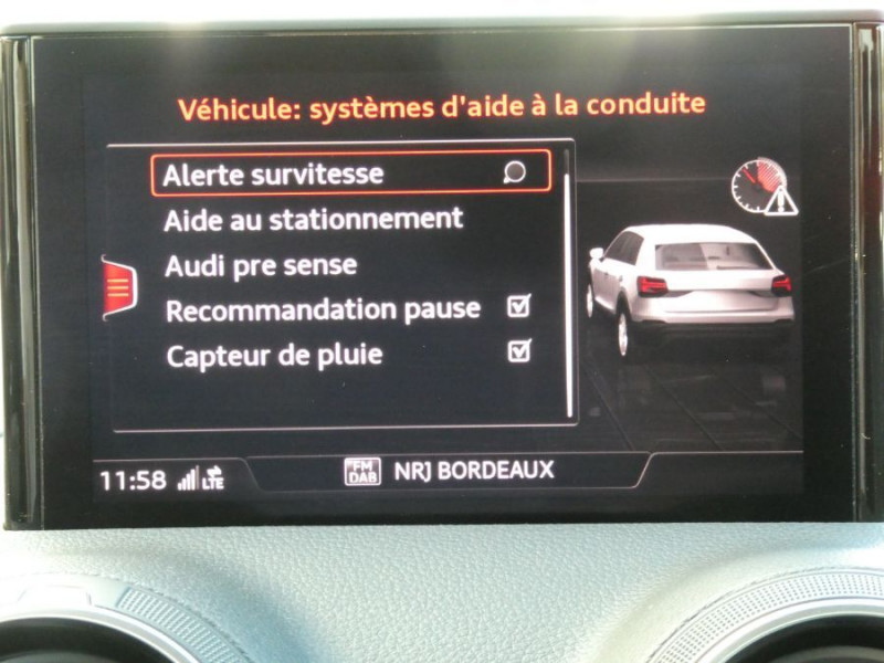 Photo 22 de l'offre de AUDI Q2 35 TFSI 150 S Tronic SPORT GPS Full LED Attel. à 29900€ chez Mérignac auto