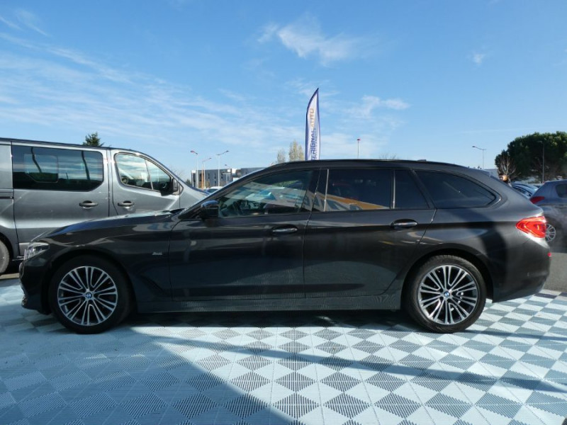 Photo 7 de l'offre de BMW SERIE 5 TOURING (G31) 520DA XDRIVE 190 BVA SPORT LINE CUIR 2SEM CarPlay à 31950€ chez Mérignac auto