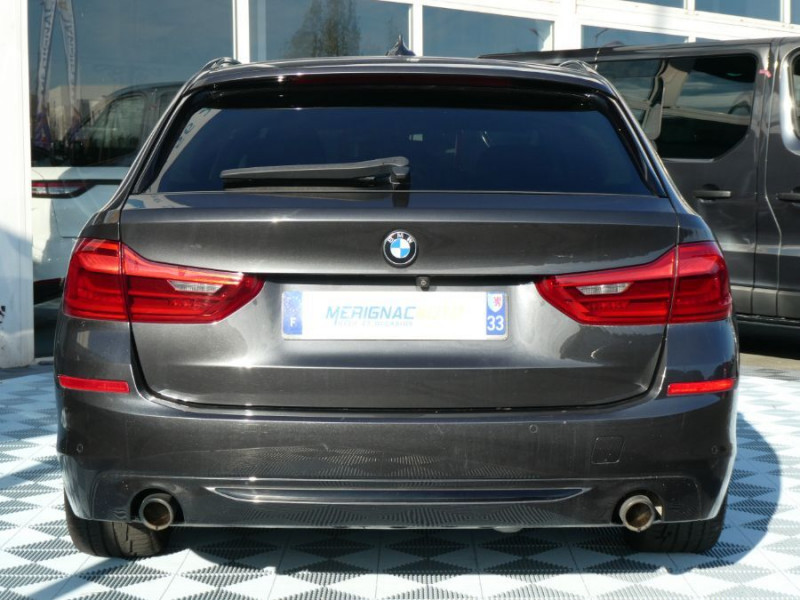Photo 9 de l'offre de BMW SERIE 5 TOURING (G31) 520DA XDRIVE 190 BVA SPORT LINE CUIR 2SEM CarPlay à 31950€ chez Mérignac auto