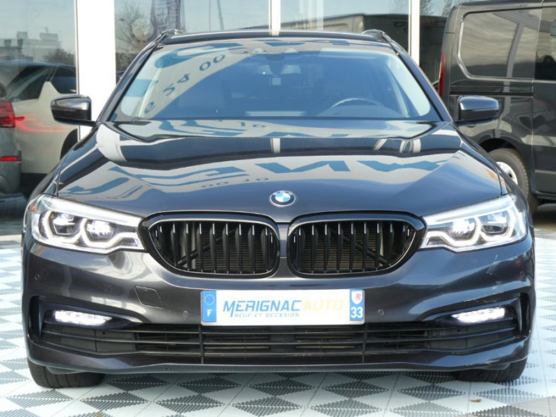 Photo 6 de l'offre de BMW SERIE 5 TOURING (G31) 520DA XDRIVE 190 BVA SPORT LINE CUIR 2SEM CarPlay à 31950€ chez Mérignac auto