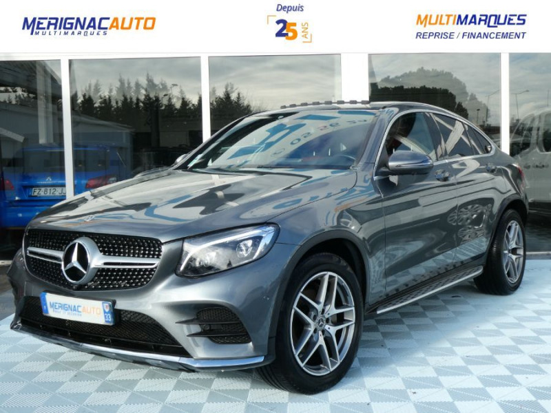 Mercedes-Benz GLC COUPE 250D 204cv 9G-Tronic 4Matic FASCINATION Susp. Air Body DIESEL GRIS SELENITE METAL Occasion à vendre