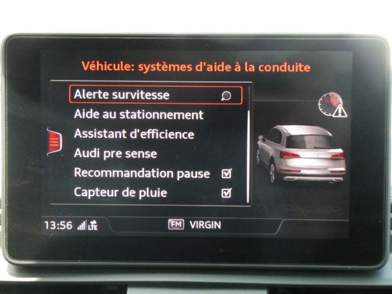 Photo 21 de l'offre de AUDI Q5 II 40 TDI 190 BVA QUATTRO SPORT CUIR GPS JA19 à 38750€ chez Mérignac auto