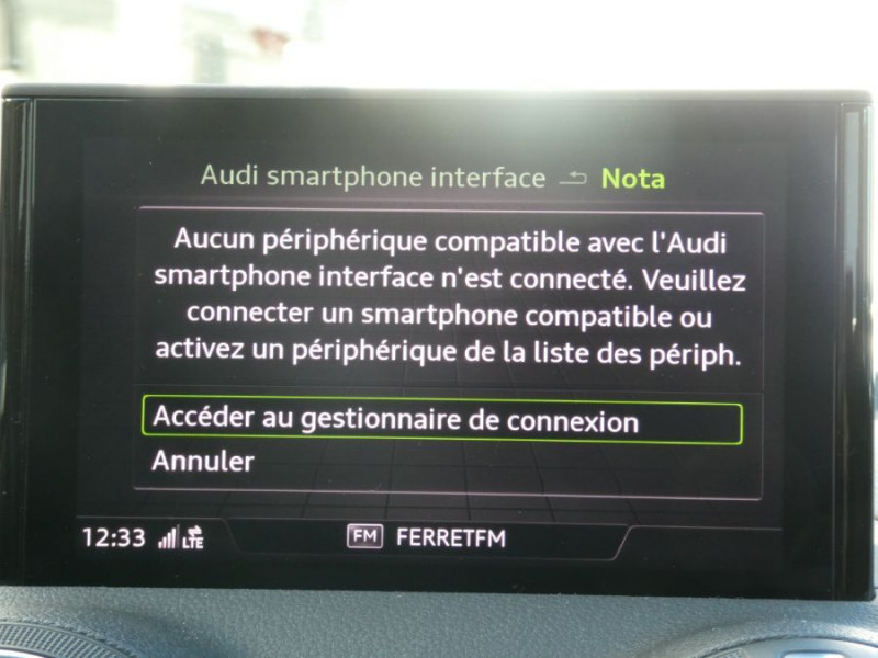 Photo 29 de l'offre de AUDI Q2 1.4 TFSI 150 BVM6 SPORT GPS LED RER Carplay à 23450€ chez Mérignac auto