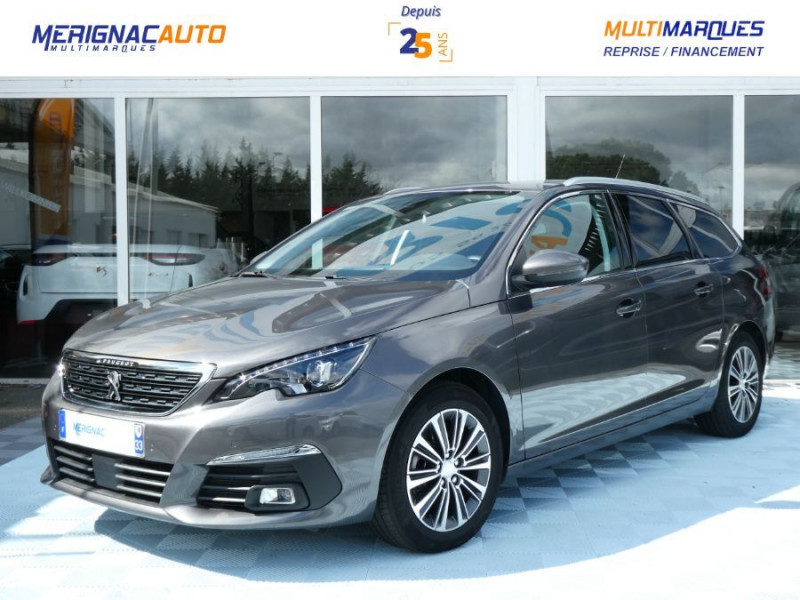 Peugeot 308 SW 1.5 BlueHDi 130 BVM6 ALLURE PACK Cockpit DIESEL GRIS PLATINIUM Occasion à vendre