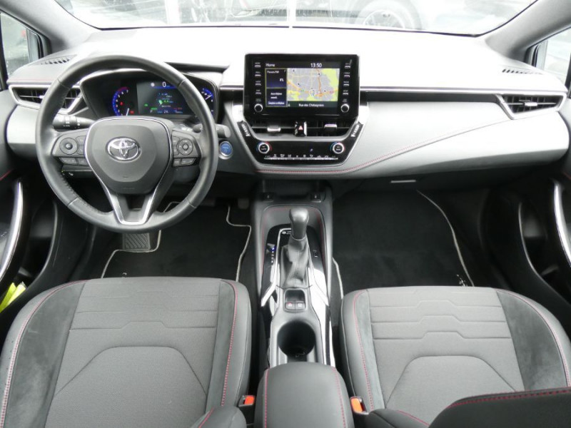 Photo 14 de l'offre de TOYOTA COROLLA XII 1.8 HYBRIDE 122H COLLECTION Ph.2 JA18 Camera 1ère Main à 28450€ chez Mérignac auto