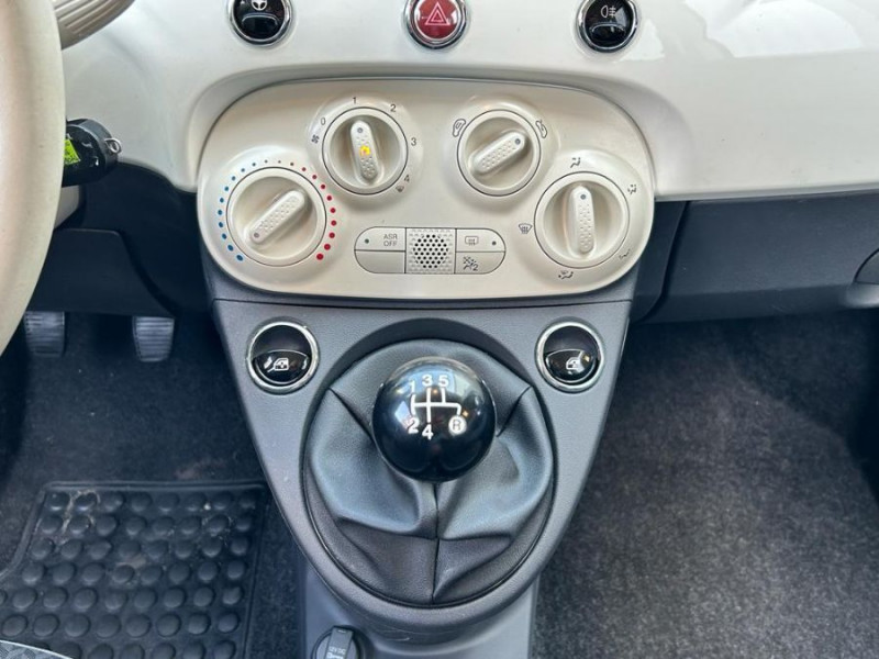 Photo 12 de l'offre de FIAT 500 C II 1.2 69 Ph.2 POPSTAR Cabriolet CLIM Radar à 10450€ chez Mérignac auto
