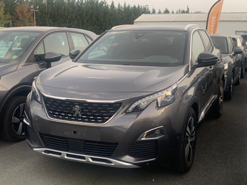 Peugeot 3008 II 1.2 PureTech 130 EAT8 GT LINE Camera CarPlay SC ESSENCE GRIS PLATINIUM/TOIT NOIR Occasion à vendre