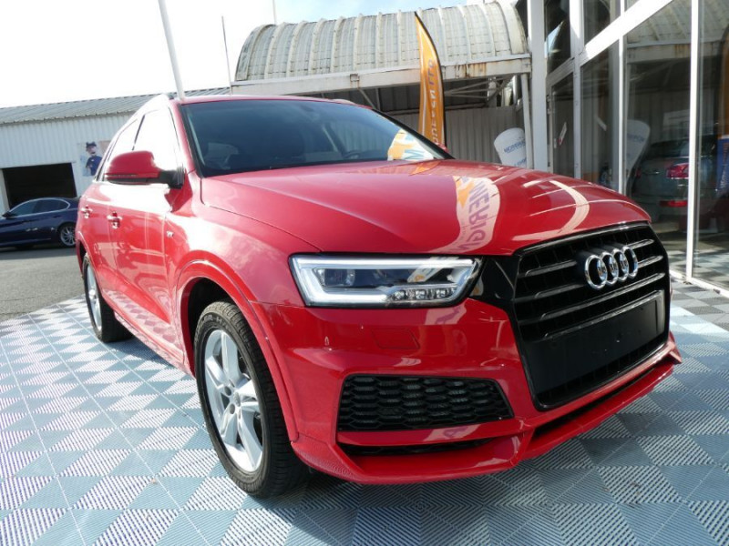Photo 8 de l'offre de AUDI Q3 II 1.4 TFSI 150 S tronic Pk S LINE Ext. GPS Xénon Hayon EL. à 27950€ chez Mérignac auto