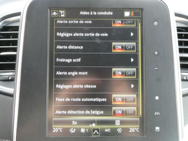 Photo 23 de l'offre de RENAULT SCENIC 1.2 TCE 130 BVM6 INTENS GPS 9.3" Camera Attel. à 16480€ chez Mérignac auto
