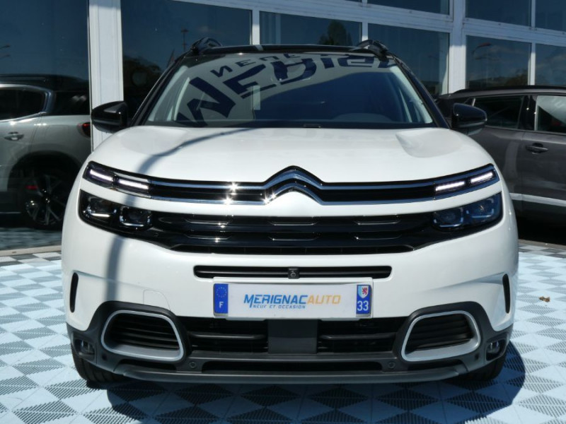 Photo 9 de l'offre de CITROEN C5 AIRCROSS 1.6 HYBRIDE 225 EAT8 SHINE PACK CUIR SEM JA19 SC Camera 360° 1ère Main à 32950€ chez Mérignac auto