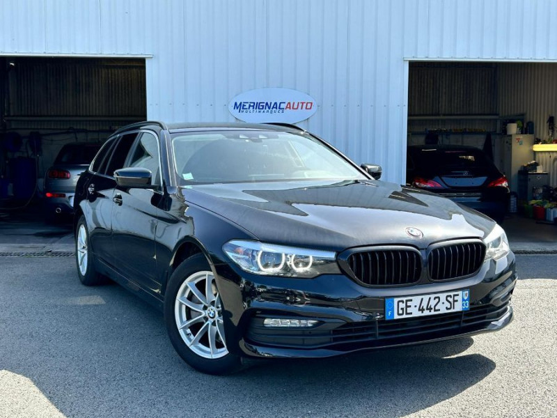 Photo 1 de l'offre de BMW SERIE 5 TOURING (G31) 520D 190 BVM6 LOUNGE GPS Camera Hayon EL. à 22990€ chez Mérignac auto