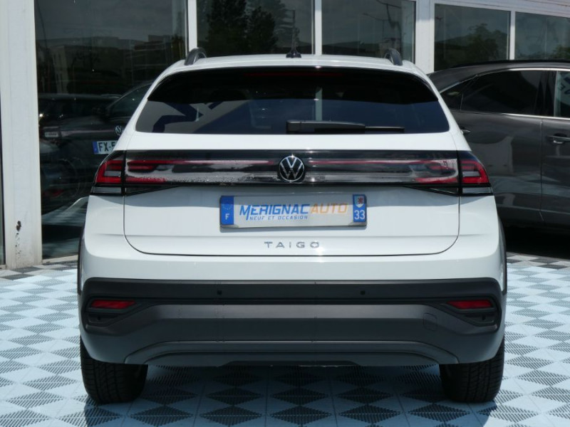 Photo 10 Volkswagen TAIGO 1.0 TSI 110 BVA7 PACK GPS CLIM Auto SC Privacy Glass ESSENCE BLANC PUR en vente chez Mérignac auto Photo 10 de l'offre de VOLKSWAGEN TAIGO 1.0 TSI 110 BVA7 PACK GPS CLIM Auto SC Privacy Glass à 20950€ chez Mérignac auto
