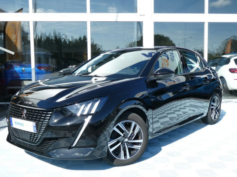 Peugeot 208 II 1.2 PureTech 100 BVM6 ALLURE LED GT 3 Griffes Cockpit 3D TOIT Pano ESSENCE NOIR PERLE MÉTAL Occasion à vendre