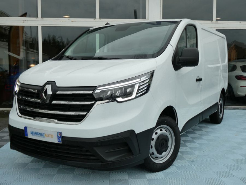 Photo Renault TRAFIC L1H1 2.0 Blue dCi 130 BVM6 2.8T ADVANCE Camera 424€ HT/Mois DIESEL BLANC en vente chez Mérignac auto Renault TRAFIC L1H1 2.0 Blue dCi 130 BVM6 2.8T ADVANCE Camera 424€ HT/Mois DIESEL BLANC Neuf à vendre