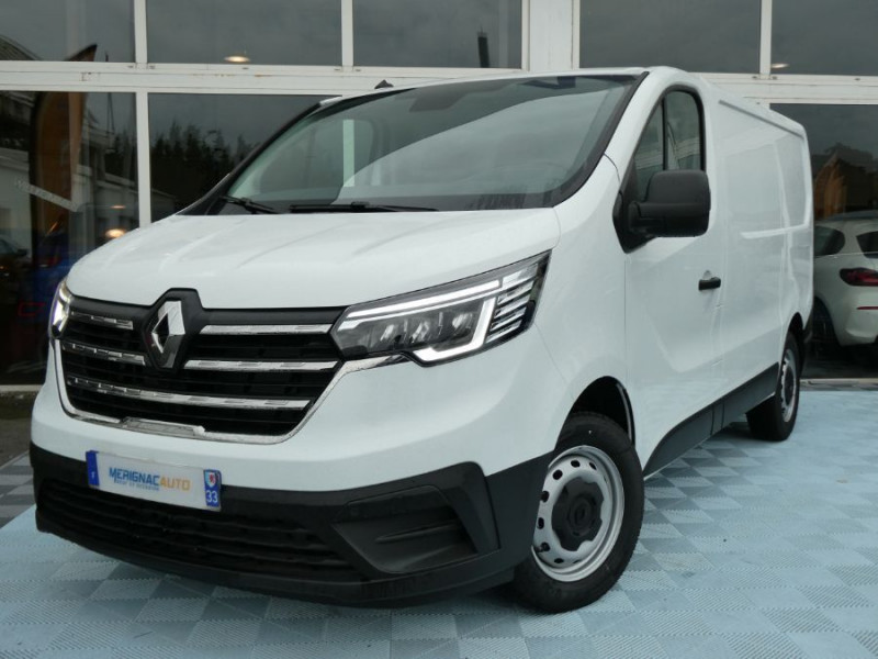 Renault TRAFIC L1H1 2.0 Blue dCi 130 BVM6 2.8T GRAND CONFORT GPS Camera 25929€ HT DIESEL BLANC Neuf à vendre