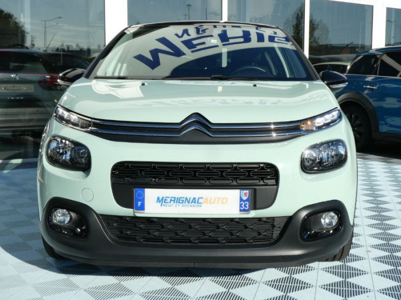 Photo 7 de l'offre de CITROEN C3 III 1.2 PureTech 82 SHINE CarPlay SC TOIT Pano JA16 à 14750€ chez Mérignac auto