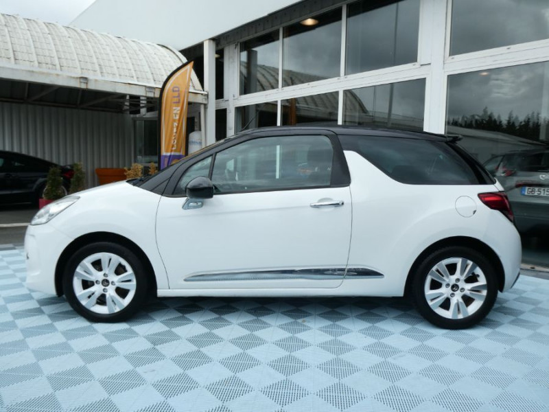 Photo 12 de l'offre de CITROEN DS3 CABRIOLET 1.2 82cv BE CHIC CLIM Bluetooth JA16 à 9950€ chez Mérignac auto