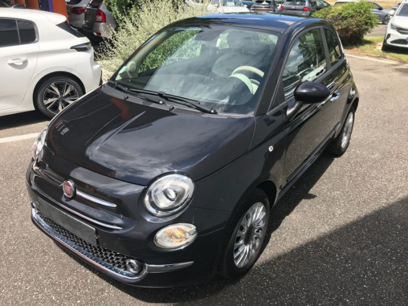 Photo 1 de l'offre de FIAT 500 1.2 69 Dualogic LOUNGE CarPlay à 15450€ chez Mérignac auto