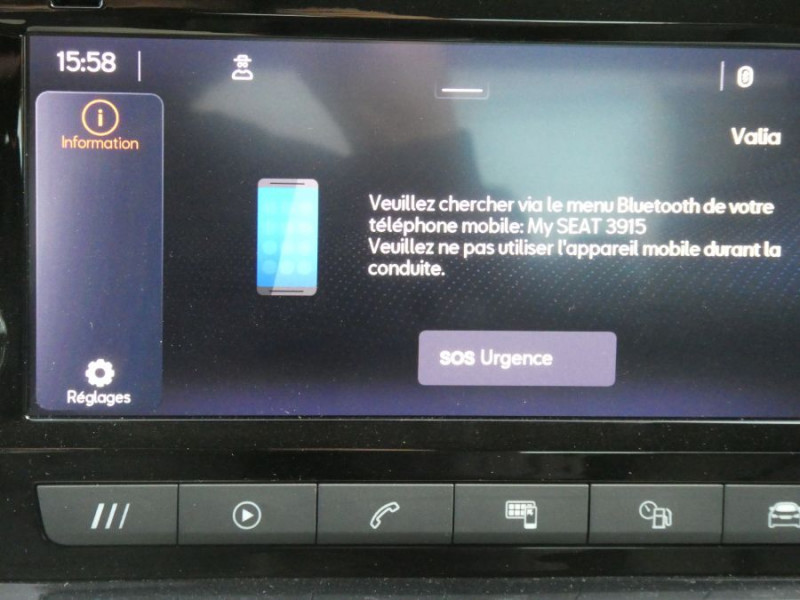 Photo 19 de l'offre de SEAT IBIZA 1.0 MPI 80 STYLE PLUS Camera Radars CarPlay... Gtie 07/26 à 16950€ chez Mérignac auto