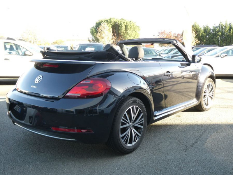 Photo 3 de l'offre de VOLKSWAGEN COCCINELLE CABRIOLET 1.2 TSI 105 BVM6 ALLSTAR GPS JA17 Camera Radars à 24750€ chez Mérignac auto
