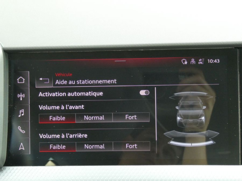 Photo 34 de l'offre de AUDI A1 SPORTBACK II 30 TFSI 110 S tronic 7 Pack Ext. S LINE JA17 Camera Radars à 28950€ chez Mérignac auto