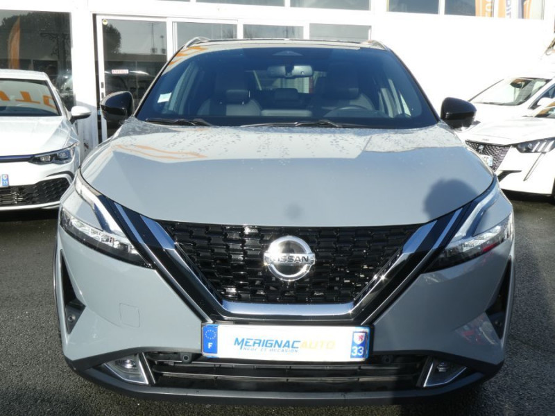 Photo 10 de l'offre de NISSAN QASHQAI 1.3 HYBRID 158 Xtronic 2WD TEKNA CUIR TOIT Pano à 29450€ chez Mérignac auto