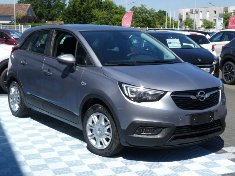 Opel CROSSLAND X 1.2 83 EDITION Bluetooth Régul CarPlay ESSENCE GRIS QUARTZ Occasion à vendre