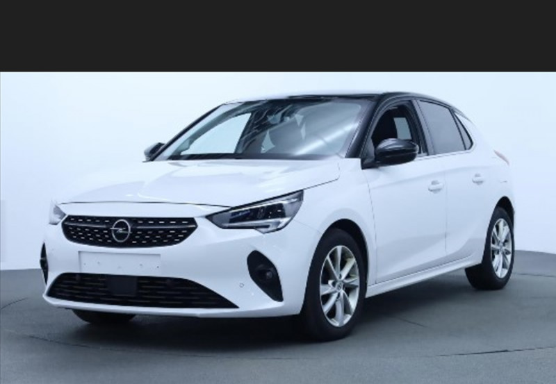 Opel CORSA VI 1.5 Diesel 100 BVM6 PACK SPORT ELEGANCE TOIT Pano Camera CarPlay DIESEL BLANCHE / TOIT NOIR Occasion à vendre
