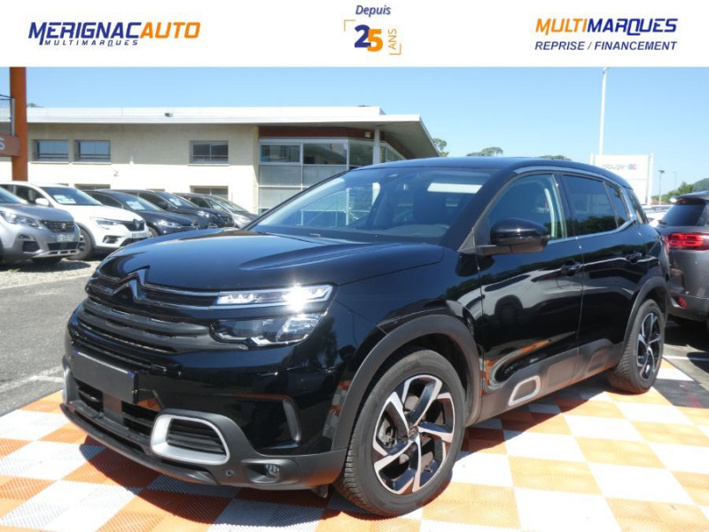 Photo Citroen C5 AIRCROSS 1.5 BlueHDi 130 BVM6 FEEL GPS Camera Hayon EL. ACC Drive Assist DIESEL NOIR PERLE MÉTAL en vente chez Mérignac auto Citroen C5 AIRCROSS 1.5 BlueHDi 130 BVM6 FEEL GPS Camera Hayon EL. ACC Drive Assist DIESEL NOIR PERLE MÉTAL Occasion à vendre