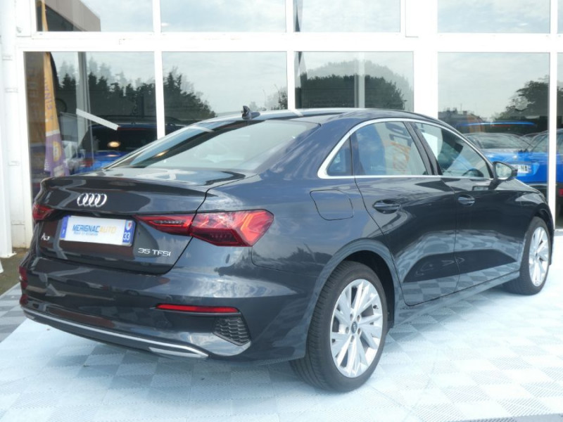 Photo 2 de l'offre de AUDI A3 IV BERLINE 35 TFSI 150 S Tronic 7 4P DESIGN LUXE CUIR Camera ACC à 30450€ chez Mérignac auto