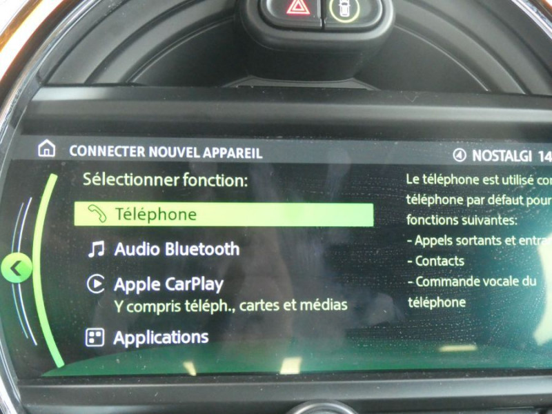 Photo 8 de l'offre de MINI COUNTRYMAN (F60) 1.5i 136 BVA6 OAKWOOD TOIT Ouvrant Camera GPS JA18 à 24490€ chez Mérignac auto