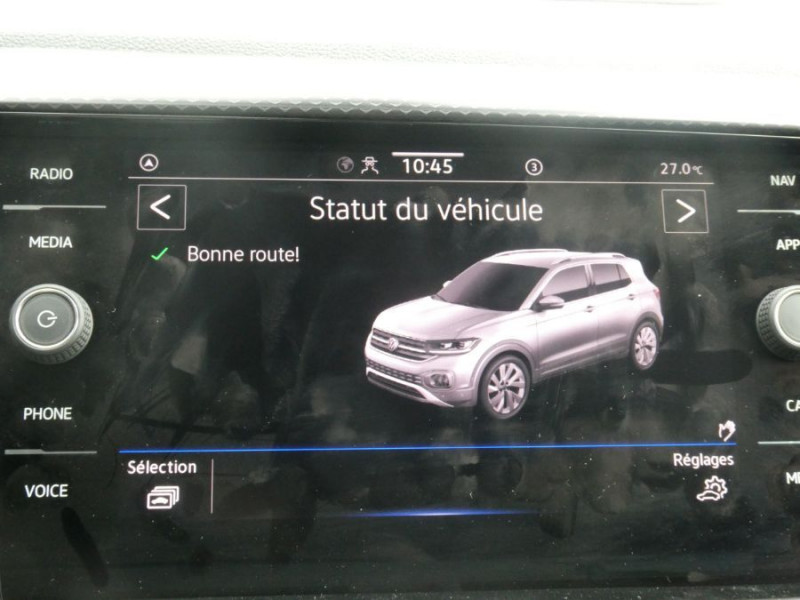 Photo 19 de l'offre de VOLKSWAGEN T-CROSS 1.0 TSI 110 DSG7 LIFE PACK CarPlay Radars ACC RER Privacy Glass à 21450€ chez Mérignac auto