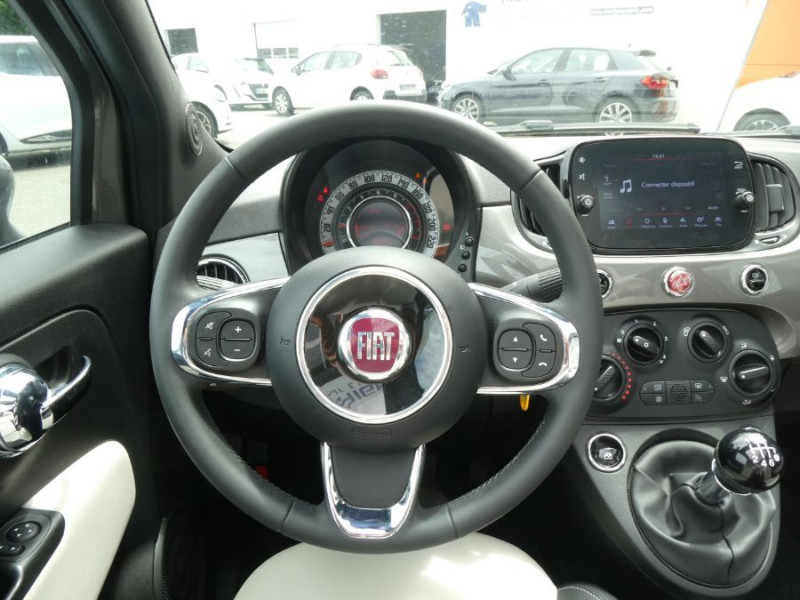 Photo 4 de l'offre de FIAT 500C 1.0 70 BVM6 HYBRID DOLCEVITA CarPlay à 14950€ chez Mérignac auto