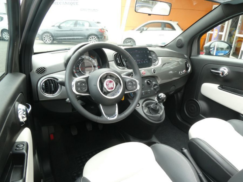 Photo 10 de l'offre de FIAT 500C 1.0 70 BVM6 HYBRID DOLCEVITA CarPlay à 14950€ chez Mérignac auto