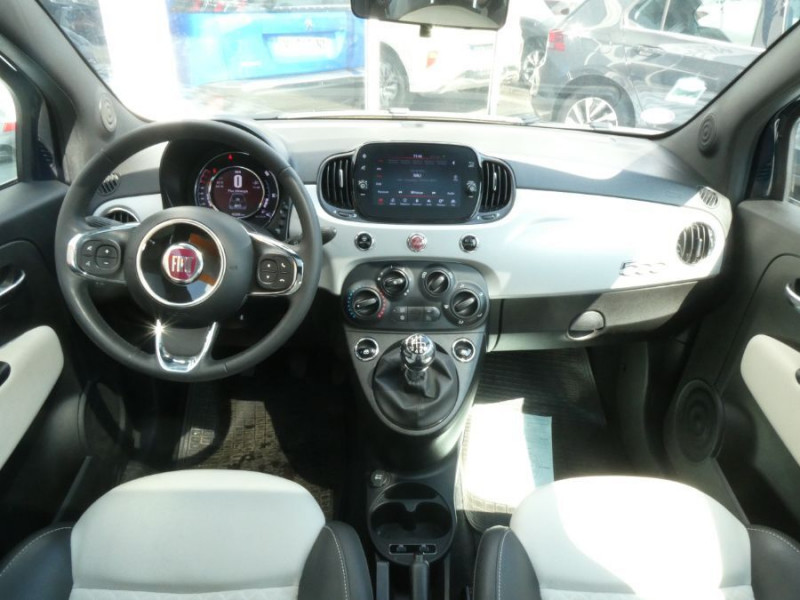 Photo 12 de l'offre de FIAT 500 1.0 70 BVM6 HYBRID STAR Toit Pano JA16 CarPlay 7" à 13450€ chez Mérignac auto