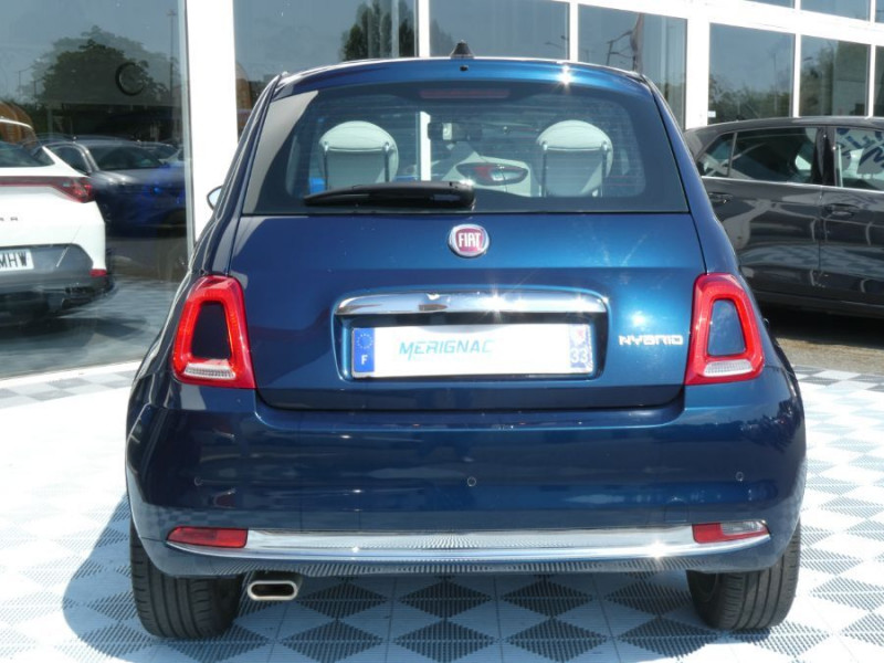 Photo 9 de l'offre de FIAT 500 1.0 70 BVM6 HYBRID STAR Toit Pano JA16 CarPlay 7" à 13450€ chez Mérignac auto