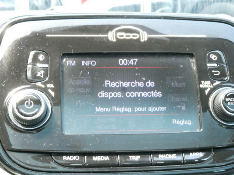 Photo 18 de l'offre de FIAT 500 1.2 69 LOUNGE TOIT Pano Radar à 11450€ chez Mérignac auto