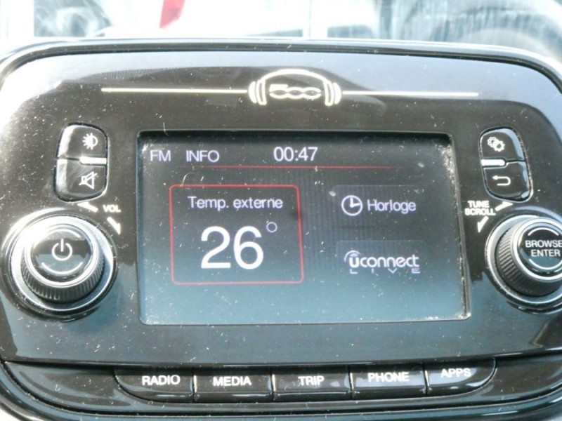 Photo 19 de l'offre de FIAT 500 1.2 69 LOUNGE TOIT Pano Radar à 11450€ chez Mérignac auto