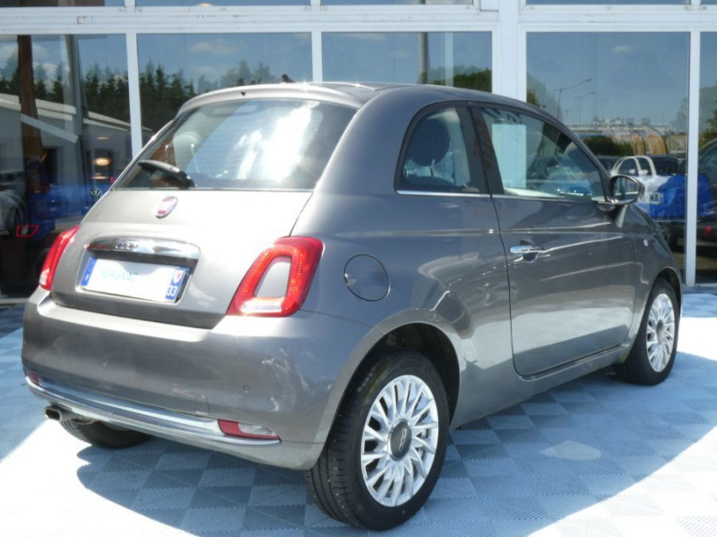 Photo 2 de l'offre de FIAT 500 1.2 69 LOUNGE TOIT Pano Radar à 11450€ chez Mérignac auto