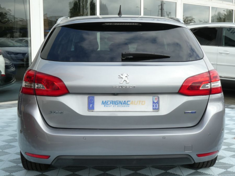 Photo 10 de l'offre de PEUGEOT 308 SW 2.0 HDI 150 EAT6 ALLURE GPS TOIT Pano Camera JA18 à 11450€ chez Mérignac auto