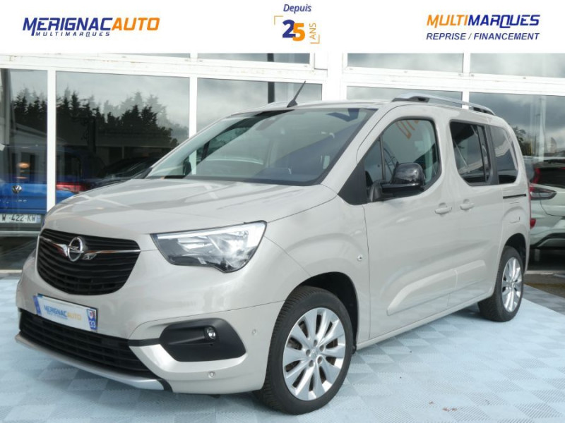 Photo 1 de l'offre de OPEL COMBO LIFE 1.5 DIESEL 130 BVM6 ELEGANCE GPS Camera Radars JA17 à 23490€ chez Mérignac auto