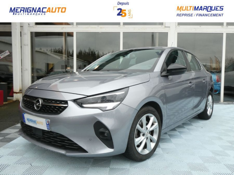 Photo 1 de l'offre de OPEL CORSA VI 1.2 Turbo 100 BVM6 ELEGANCE Camera Radars CarPlay JA16 à 14980€ chez Mérignac auto