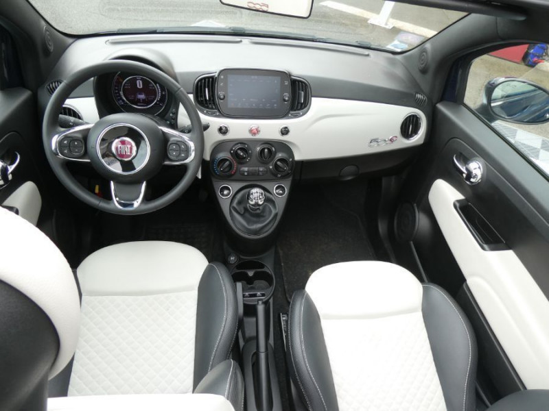 Photo 20 de l'offre de FIAT 500C 1.0 70 BVM6 HYBRID STAR JA16 CarPlay 7" à 14450€ chez Mérignac auto